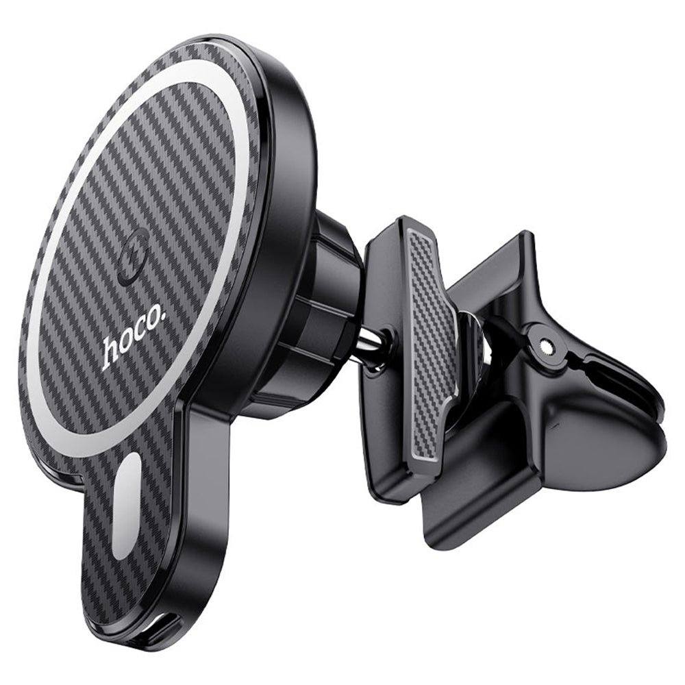 (15W) Magnetic MagSafe Fast Charging Wireless Charger Air Vent Mount Car Cell Phone Holder (15W) Magnetic MagSafe Fast Charging Wireless Charger Air Vent Mount Car Cell Phone Holder